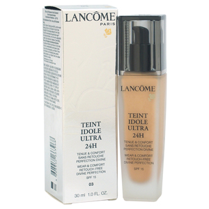 Lancome Teint Idole Ultra 24H Wear & Comfort Retouch Free Divine Perfection SPF 15 03 Beige Diaphane by  for Women 1oz Foundation