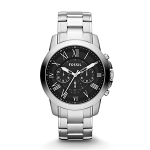 Fossil Men's Grant Chronograph Stainless Steel Watch