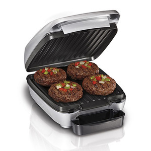 60 Sq. In. Indoor Grill w/Removable Plates