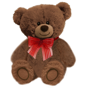 First and Main 8 Inch Brown Huggles Bear