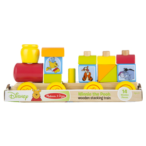 Melissa & Doug Winnie The Pooh Wooden Stacking Train