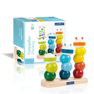 Guidecraft Caterpillar Stacking