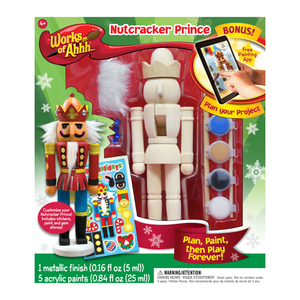 MASTERPIECES Works of Ahhh... Wood Painting Kit - Nutcracker Prince