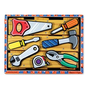 Melissa & Doug Tools Chunky Puzzle