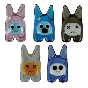 Brainstorm Products BunEEz Glass Figurines