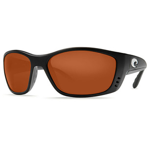 Fisch Black Sunglasses w/ 580P Copper Lens
