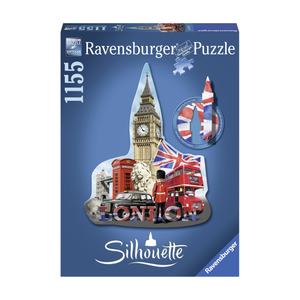 Ravensburger Silhouette Shaped Puzzle - Big Ben, London: 1155 Pcs