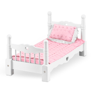 Melissa & Doug Wooden Doll Bed