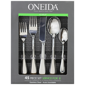 Icarus 45pc Flatware Set