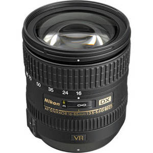 AF-S DX NIKKOR 16-85mm f/3.5-5.6G ED VR Lens