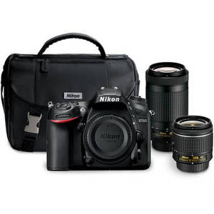 D7200 DSLR Camera with 18-55mm and 70-300mm Lenses Kit