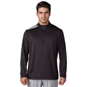 adidas 3-Stripe Classic 1/4-Zip Pullover Size: Medium