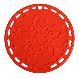 Silicone French Trivet Cherry