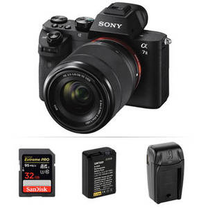 Alpha a7 II Mirrorless Digital Camera with 28-70mm Lens Deluxe Kit