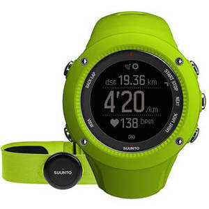 Ambit3 Run Sport Watch withSmart Sensor Heart Rate Monitor (Lime)