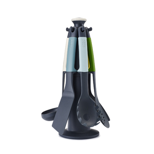 Elevate 6 Piece Kitchen Utensil Set w/ Carousel Opal