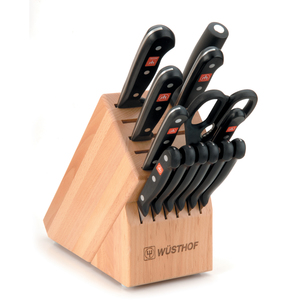 Gourmet 14 Piece Cutlery Set w/Block