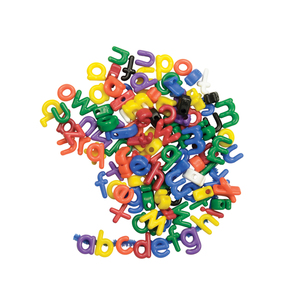 Roylco Lowercase Manuscript Letter Beads