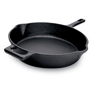 Farmhouse Cast Iron Pre-Seasoned 11" Fry Pan