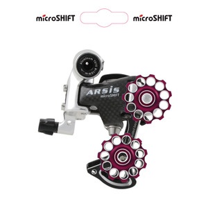 Microshift Alloy CNC-Machined Derailleur Pulleys