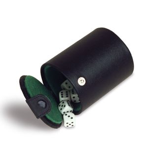 Sterling Games Vinyl Dice Cup Set with dice