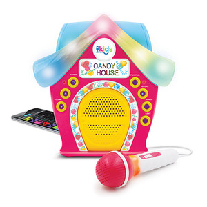 Kids Candy House Sing-Along Karaoke Machine Ages 6+ Years