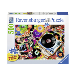 Ravensburger Viva le Vinyl Large Piece Format: 500 Pcs