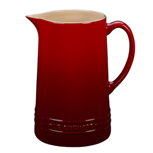 1.6 Qt Stoneware Pitcher Cherry