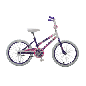 Mantis MA2001-1-JV 20" Girl's Heartbreaker Bike - Purple/White