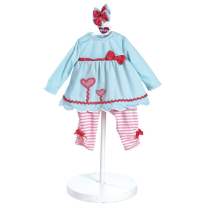 Adora Dolls ToddlerTime Blooming Hearts 20&quot; Play Doll Outfit