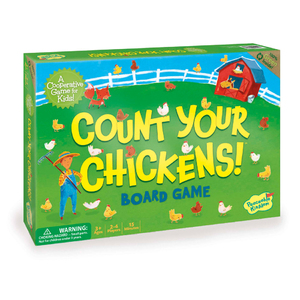 Peaceable kingdom Count Your Chickens Cooperative Board Game