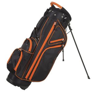 Courier 3.0 Stand Bag - Black/Orange