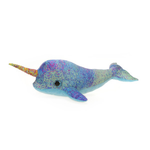 Fiesta Scribbleez 17 Inch Narwhal Plush