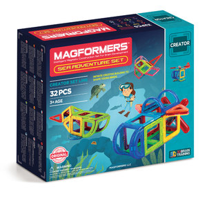 Magformers Adventure Sea 32Pc Set
