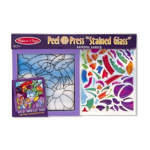Melissa & Doug Rainbow Garden See-Through Window Art