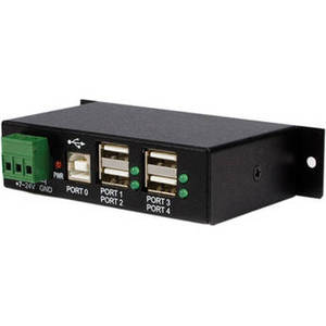 Mountable 4-Port Rugged Industrial USB Hub