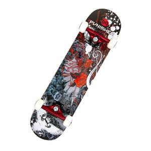 Punisher Skateboards Rose 31.5-inch Complete Skateboard