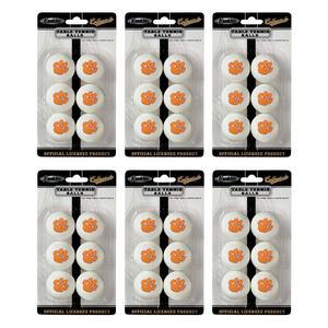 COL CLEMSON TABLE TENNIS BALLS