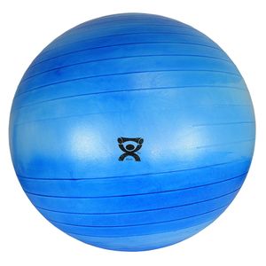 Cando Inflatable Exercise Ball - Extra Thick - Blue - 34" (85 cm)