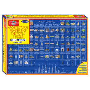 TS Shure Schematics of World Architecture 500 Piece Jigsaw Puzzle