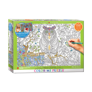 EuroPuzzles Color-Me Puzzle - Vibrant Wisdom: 500 Pcs