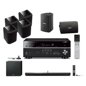 MusicCast + Alexa Home Bundle - AV Receiver Speakers and Soundbar