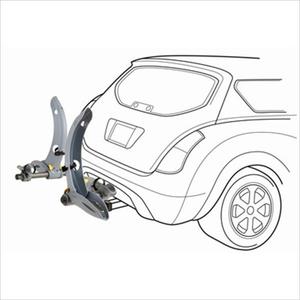 2-Bike Hitch Car Rack