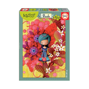 EDUCA Ketto - Blue Lady: 1000 Pcs