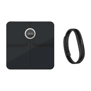 Flex 2 Fitness Wristband w/ Aria 2 Smart Scale