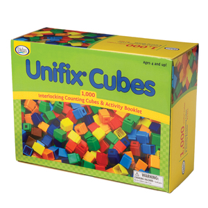Didax Unifix&#174; Cube Set, 1,000/Pkg