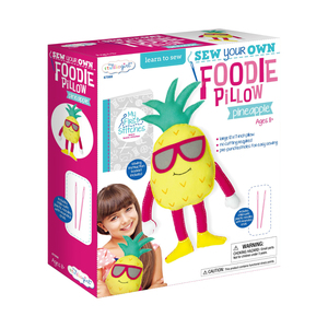 My Studio Girl Sew Your Own Foodie Pillow - Pineapple