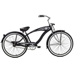 Micargi Matte Black Falcon GTS Beach Cruiser