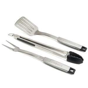 3pc Professional Grill Tool Set