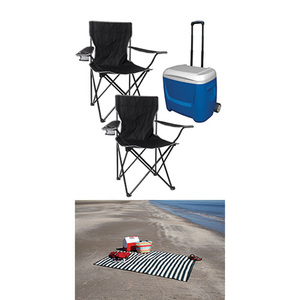 Weekend Picnic Package - Multi-Mat 2 Armchairs and Cooler